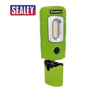 SEALEY LED3601G Rechargeable 360 Inspection Lamp 3W COB LED Green Lithium