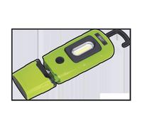 Sealey LED3601G Rechargeable 360° Inspection Lamp 3w COB 1w LED Green Lithium