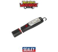 Sealey LED3602 Rechargeable 360 Deg. Inspection Lamp 7 SMD + 3W LED Black Lithium-ion