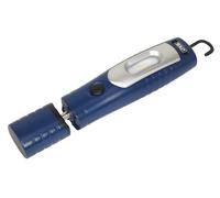 Rechageable 360 Inspection Lamp 7 SMD + 3W LED Blue Lithium-ion