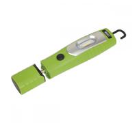 Sealey LED3602G Rechargeable 360° Inspection Lamp 4W & 3W Smd Led Green Lithium-Ion