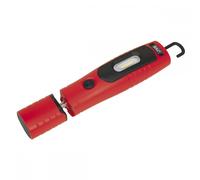 Sealey LED3602R Rechargeable 360° Inspection Light 4W & 3W Smd Led Red Lithium-Ion