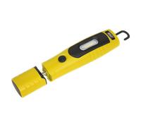 Sealey LED3602Y Rechargeable 360° Inspection Lamp 7 SMD + 3W LED Yellow Li-Ion