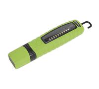 Sealey LED360G Rechargeable 360 Inspection Lamp 14 SMD LED & 3W LED Green