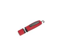 Sealey LED360R 360deg 10 SMD + 3W LED Red Cordless Lithium-ion Rechargeable Inspection Lamp