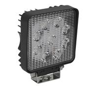 Sealey LED3S Square Worklight with Adjustable Bracket 27W SMD LED