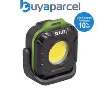 Sealey 5W COB LED Pocket Floodlight, 500lm - LED500P, Black