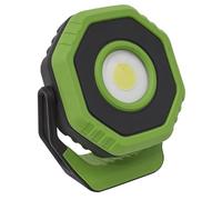 Sealey LED700P Rechargeable Pocket Floodlight With Magnet 360° 7W Cob Led - Green