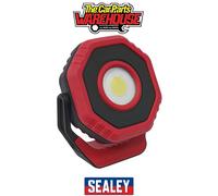 Sealey LED700PR Rechargeable 360° Pocket Floodlight with Magnet 7W COB LED -