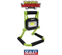 Sealey LEDFL10W Rechargeable Portable Fold Flat Floodlight 10W COB LED