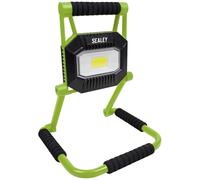 Sealey LEDFL20W Rechargeable Portable Fold Flat Floodlight 20W COB...