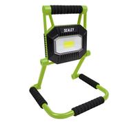 Sealey LEDFL20W Rechargeable Portable Fold Flat Floodlight 20W Cob Led Lithium-Ion