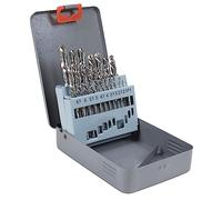 Sealey Left-Hand Spiral Drill Bit Set 19pc - AK8190