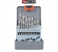 Sealey Left-Hand Spiral Drill Bit Set 19pc | AK8190