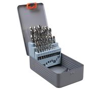 Sealey Left-Hand Spiral Drill Bit Set - 25 Piece