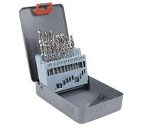 Sealey Left Hand Spiral Drill Bit Set Screw Extractor Storage Case 19pc AK8190