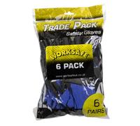 Sealey Lightweight Precision Grip Gloves (X-Large) - Pack Of 6 Pairs Tsp117Xl/6