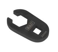 Sealey Limited Access Crowfts Foot Spanner 1/2inSq Drive 24Mm
