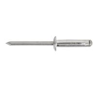 Sealey Load Spreading Aluminium Rivet Standard Flange 4.8 x 23mm Pack 200