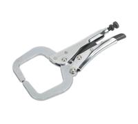 Sealey Locking C-Clamp 165mm 0-45mm Capacity Adjustable Locking Grips/C Clamps