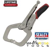 Sealey Locking C-Clamp 170mm 0-50mm Capacity Premier One-Hand Quick Release