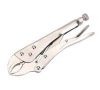 Sealey Locking Pliers 215mm Curved Jaw S0487