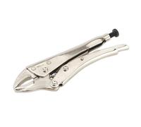 Sealey Premier Locking Pliers Curved Jaws 185mm 0-38mm Capacity AK6820
