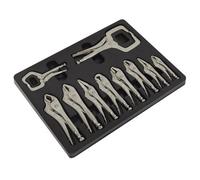 Sealey Locking Pliers Set 10Pc Ak6800