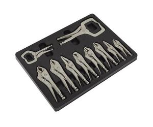 Sealey Locking Pliers Set 10Pc Ak6800