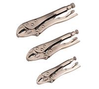 Sealey Locking Pliers Set 3Pc S0463