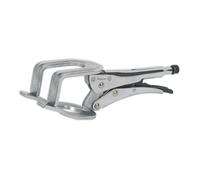 Sealey Locking U-Clamp 200mm 0-60mm Capacity Adjustable Locking Grips/U Clamps