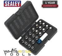 Sealey Locking Wheel Nut Key Set 21pc BMW & Mini Garage Storage Case