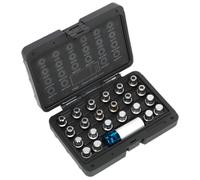 Sealey Locking Wheel Nut Key Set 23pc - VAG SX210