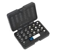 Sealey Locking Wheel Nut Key Set for BMW & Mini 21pc SX209