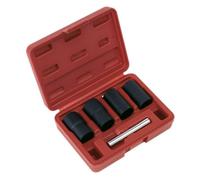 Sealey Locking Wheel Nut Removal Set 5Pc 1/2"sq Drive Sx201