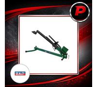 Sealey Log Splitter Foot Operated Heavy Duty Steel Horizontal Green/Black LS450H