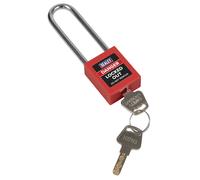 Sealey Long Shackle Safety Lockout Padlock