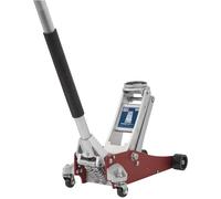 Sealey RJA1550 1.5tonne Aluminium Low Entry Trolley Jack with Rocket Lift