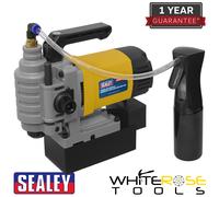 Sealey Low Profile Magnetic Drilling Machine 35mm 110V Mag Drill Rotabroach
