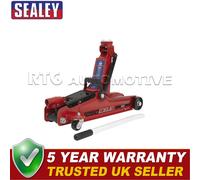 Sealey Low Profile Short Chassis Trolley Jack 2 Tonne 1050CXLE