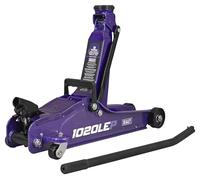 Sealey Trolley Jack Low Entry 2 Tonne Profile Short Chassis Green 1020LEP