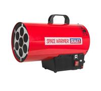 Sealey Lp55 Space Warmer Propane Gararge Workshop Heater 33,000 To 54,500Btu/hr