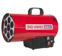 Sealey Propane Space Heater LP55 54,500Btu Garage Space Warmer