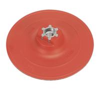 Sealey PTCBPV3 Hook-And-Loop Backing Pad Ø120Mm M14 X 2Mm
