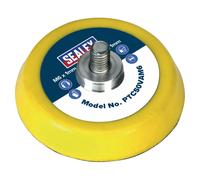 Sealey Backing Pad PTC50VAM6 Hook-and-Loop 50 mm M6 x 1 mm