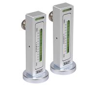 Sealey 2 Piece Magnetic Camber and Caster Gauge Set