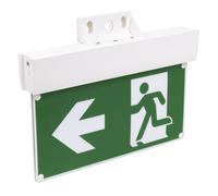 Sealey Maintained Emergency LED Fire Exit Sign, 4W, Wall/Ceiling Mounted - EM01LED