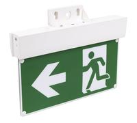 Sealey Maintained Emergency LED Fire Exit Sign, 4W, Wall/Ceiling Mounted - EM01LED