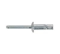 Sealey MB6332 Steel Structural Rivet Zinc Plated 6.3 x 32mm Pack of 100