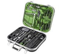 Sealey AK7980HV 136 Piece Mechanics Tool Set Tool Kit Hi Vis Green